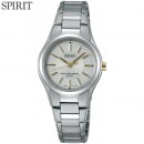 SEIKO SSDT039:::SPIRIT太陽能電波時計(日本電波)鈦金屬Ladies女用,免運費,刷卡不加價或3期零利率