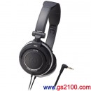 audio-technica ATH-SJ55/BK黑色:::折疊式高傳真立體耳機,刷卡不加價或3期零利率(免運費商品)