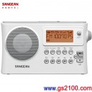 【金響電器】現貨,SANGEAN PR-D14USB(公司貨):::AM/FM二波段USB數位式時鐘收音機,內建喇叭,PRD14USB