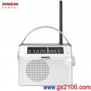 【金響電器】現貨,SANGEAN PR-D6(公司貨):::FM/AM二波段復古收音機,內建喇叭,PRD6