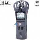 代購,ZOOM H1n,G灰色(日本國內款):::PCM專業數位錄音機,Handy Recorder,microSD,24 bit,96KHz,WAV,MP3格式錄音,刷卡或3期,H1next