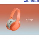 SONY WH-H910N/D橘色(公司貨):::h.ear on 3,Hi-Res,無線藍牙降躁耳罩式耳機,觸控耳罩面板,免持通話,快充,刷卡或3期,WHH910N