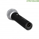 【金響電器】現貨, audio-technica ATR2100xUSB/ATR2100x-USB(公司貨):::心型指向性動圈USB/XLR麥克風