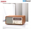 【金響電器】現貨,SANGEAN WR-16(公司貨):::FM調頻/AM調幅 ,二波段復古收音機,NFC,Bluetooth藍牙,WR16