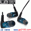 UE ultimate ears Triple.Fi 10 (公司貨):::Triple.Fi 10-Gunmetal Blue-AP系列入耳式耳機,免運費,刷卡不加價或3期零利率,刷卡不加價或3期零