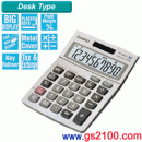 CASIO MS-100TV:::小型桌上型商用計算機(10位數),刷卡不加價或3期零利率,MS100TV