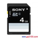 SONY SF-4N4(公司貨):::SDHC-Class4 記憶卡(4GB),刷卡不加價或3期零利率,免運費商品