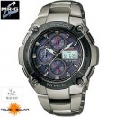 已完售,CASIO MRG-7000DJ-1AJF:::G-SHOCK MR-G太陽能電波時計(鈦)